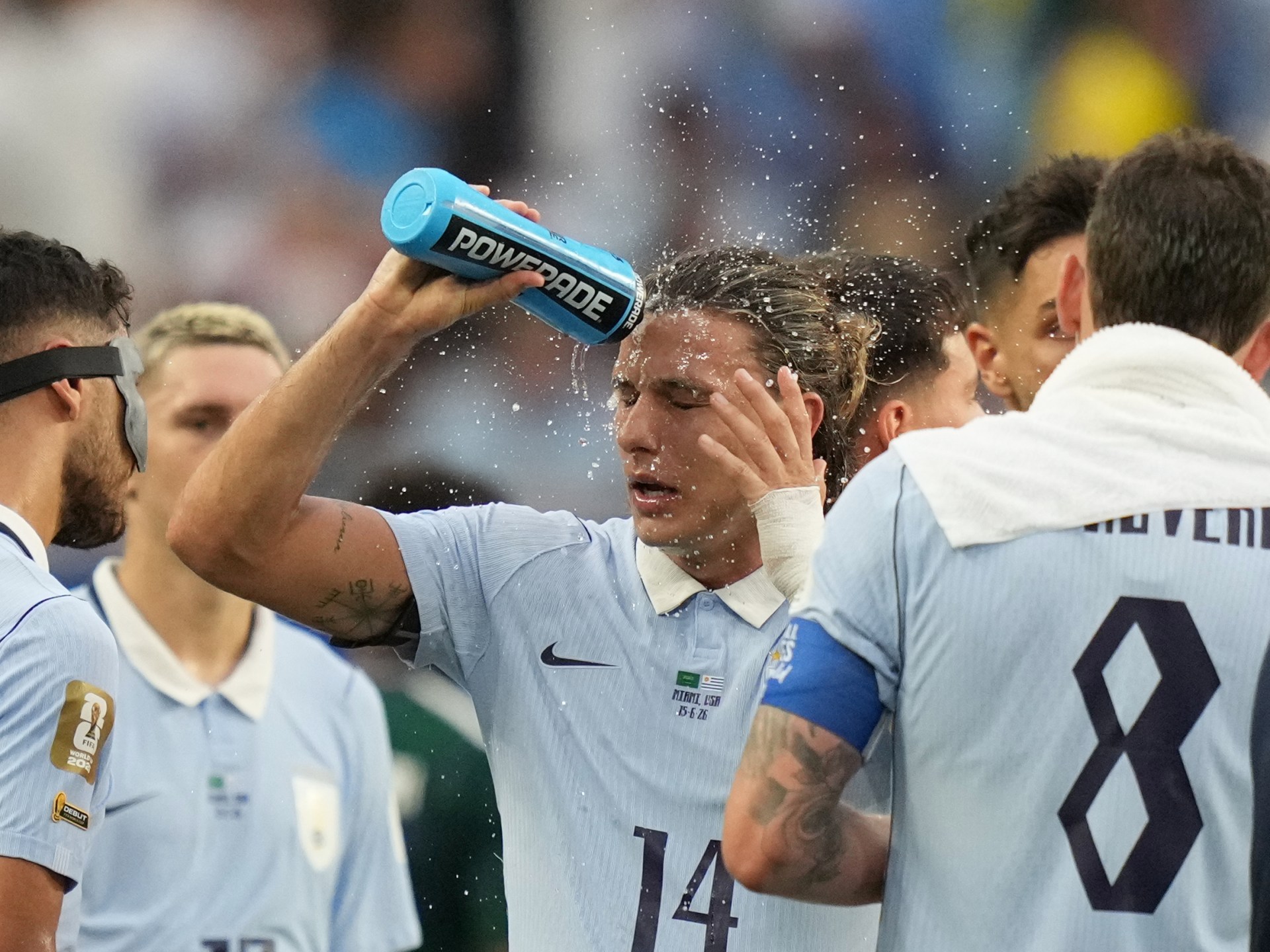 FIFA implements strict hydration rules for World Cup players and staff