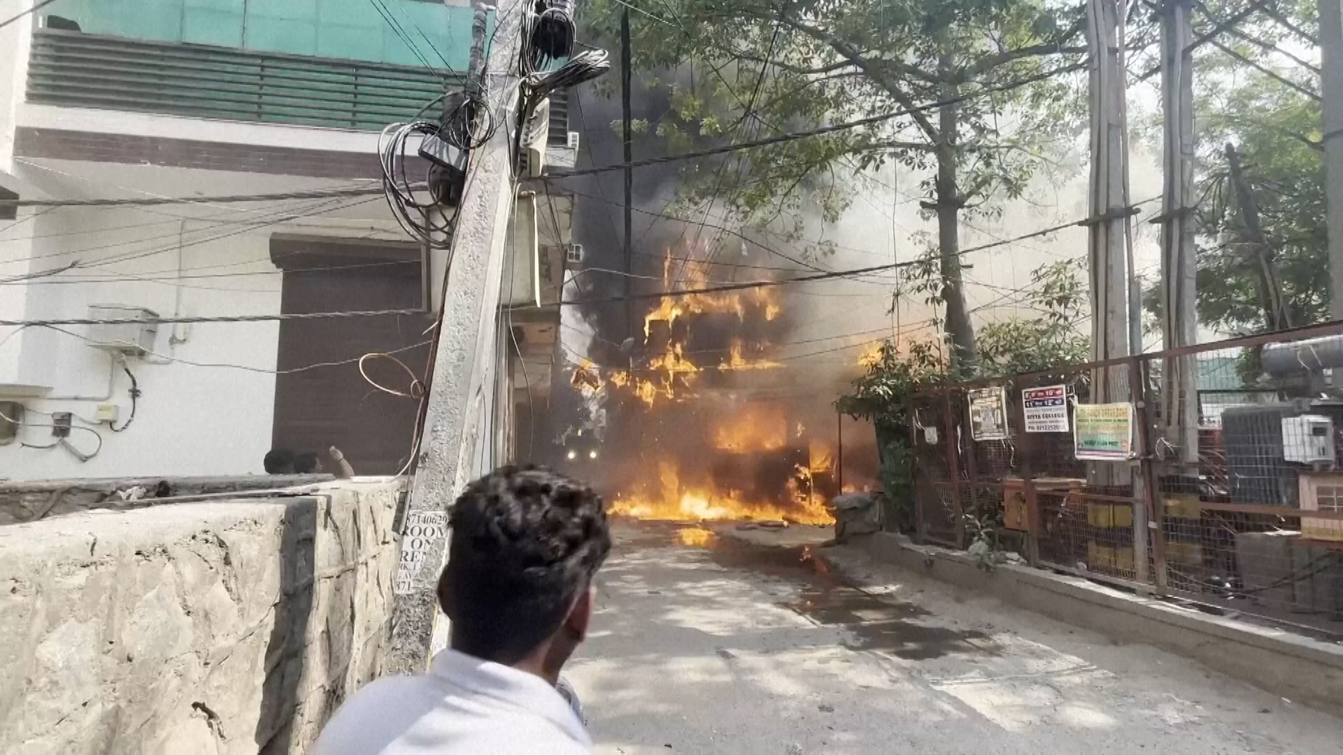 Fire engulfs New Delhi hotel, killing multiple people and causing widespread damage