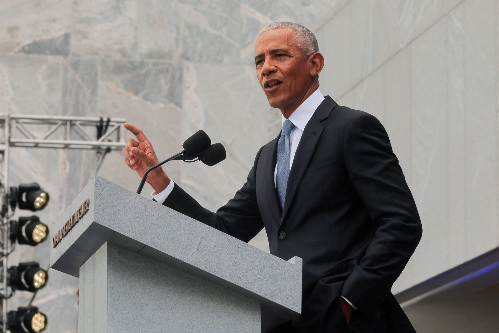 Former US President Obama Opens Presidential Centre in Call for Unity