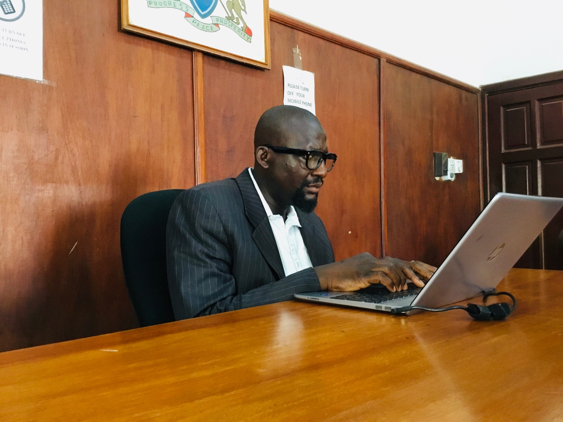 Gambian Blind Magistrate Tests Court System Designed for Sighted Individuals
