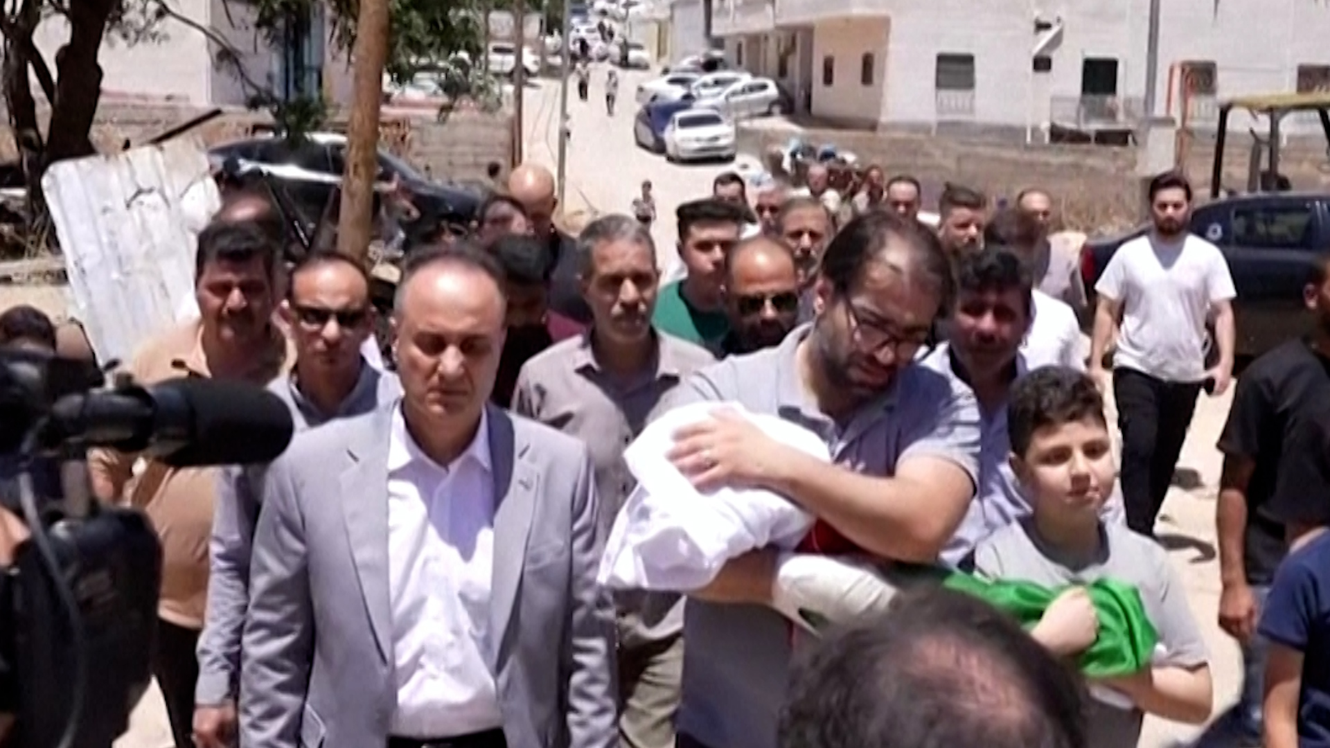 Israeli gunfire kills Palestinian infant in West Bank burial ceremony