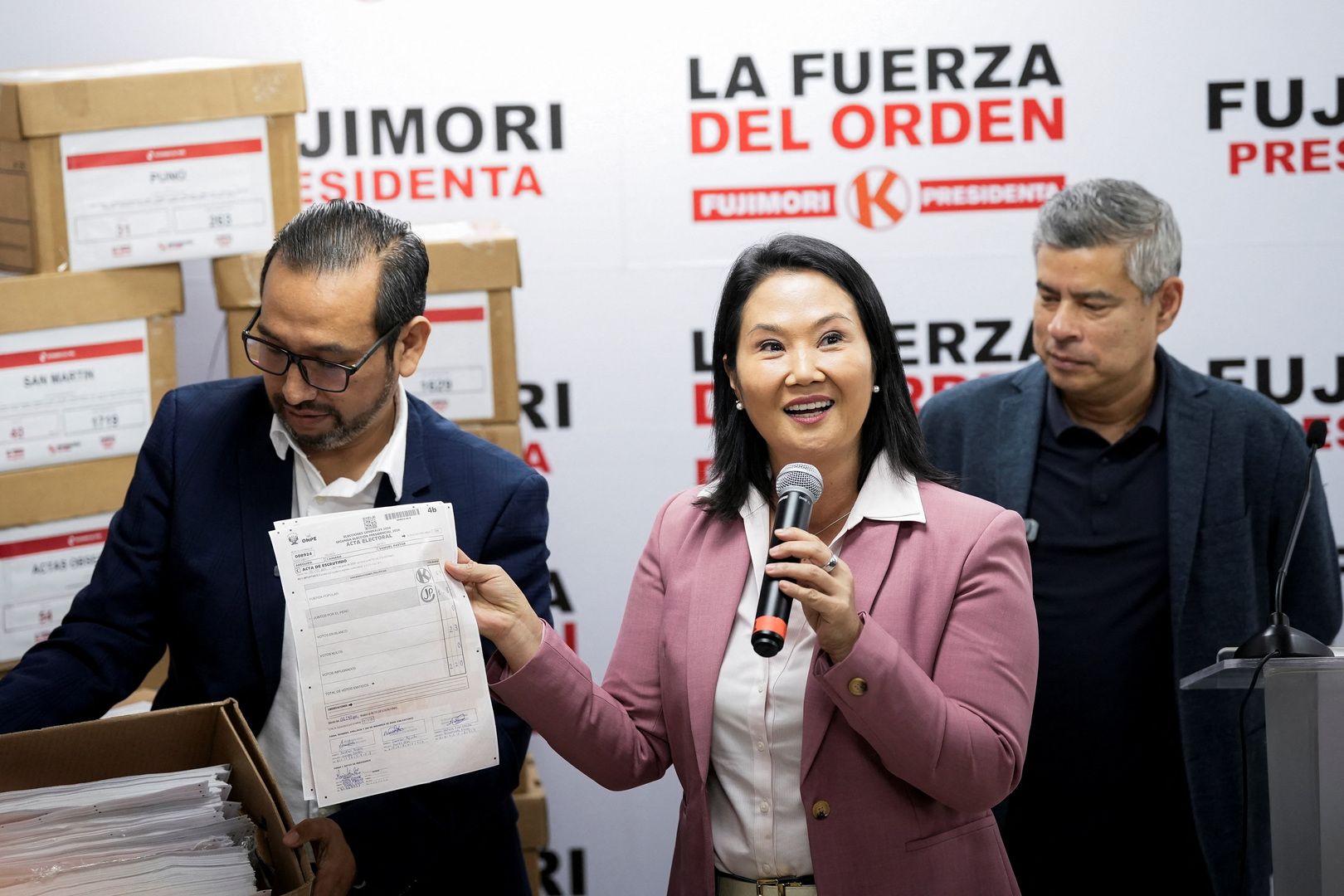 Keiko Fujimori wins Perus presidential election