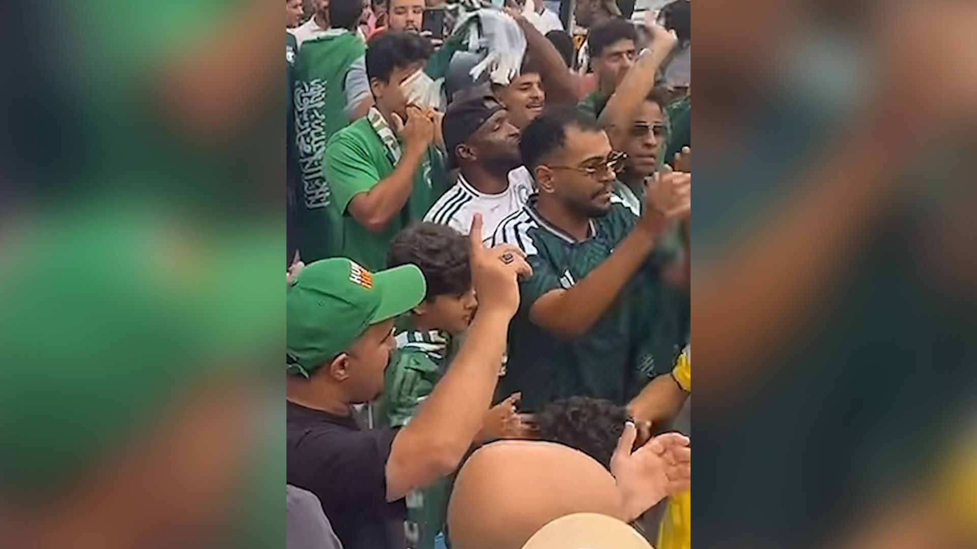 Large crowds gather in Atlanta ahead of Spain-Saudi Arabia soccer match