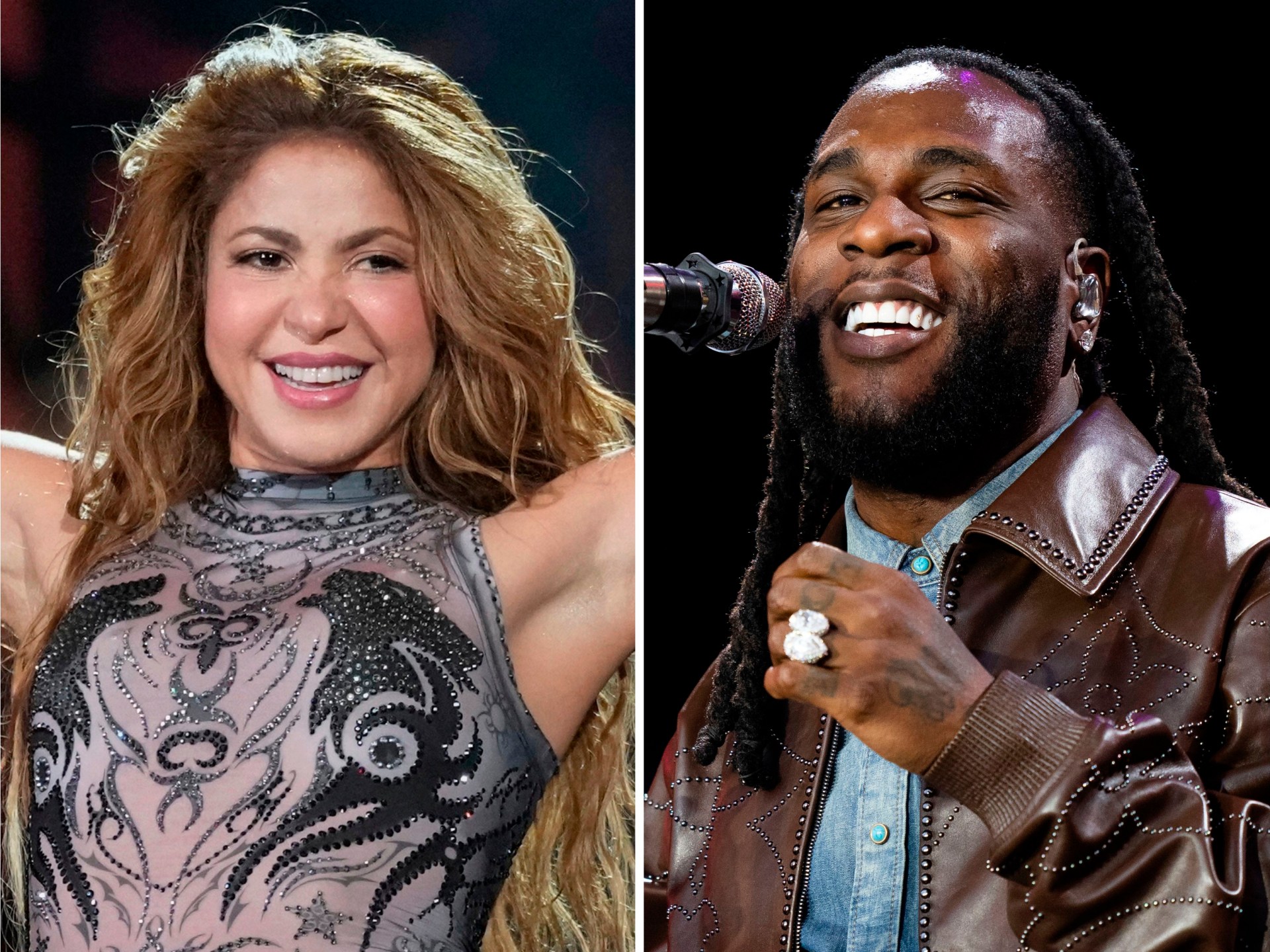 Shakira and Burna Boy to Perform at World Cup Opening Ceremony