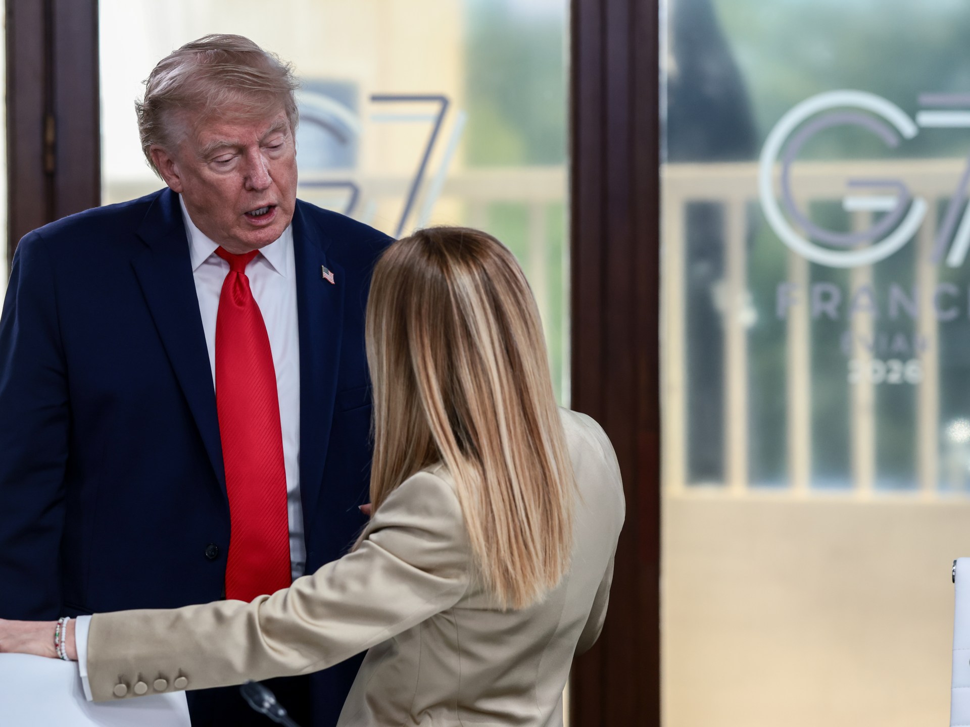 Trump claims Italian politician Meloni sought his photo opportunity