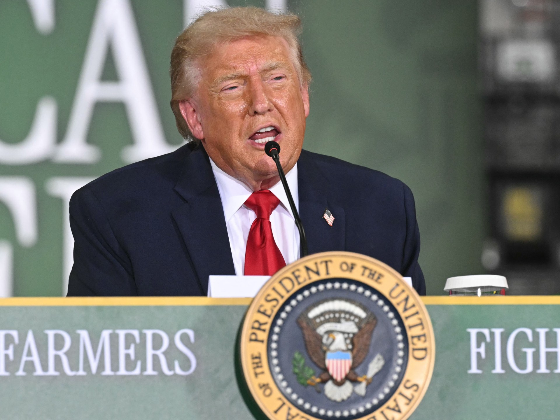 US President Trump to hold off on unfreezing Iranian assets