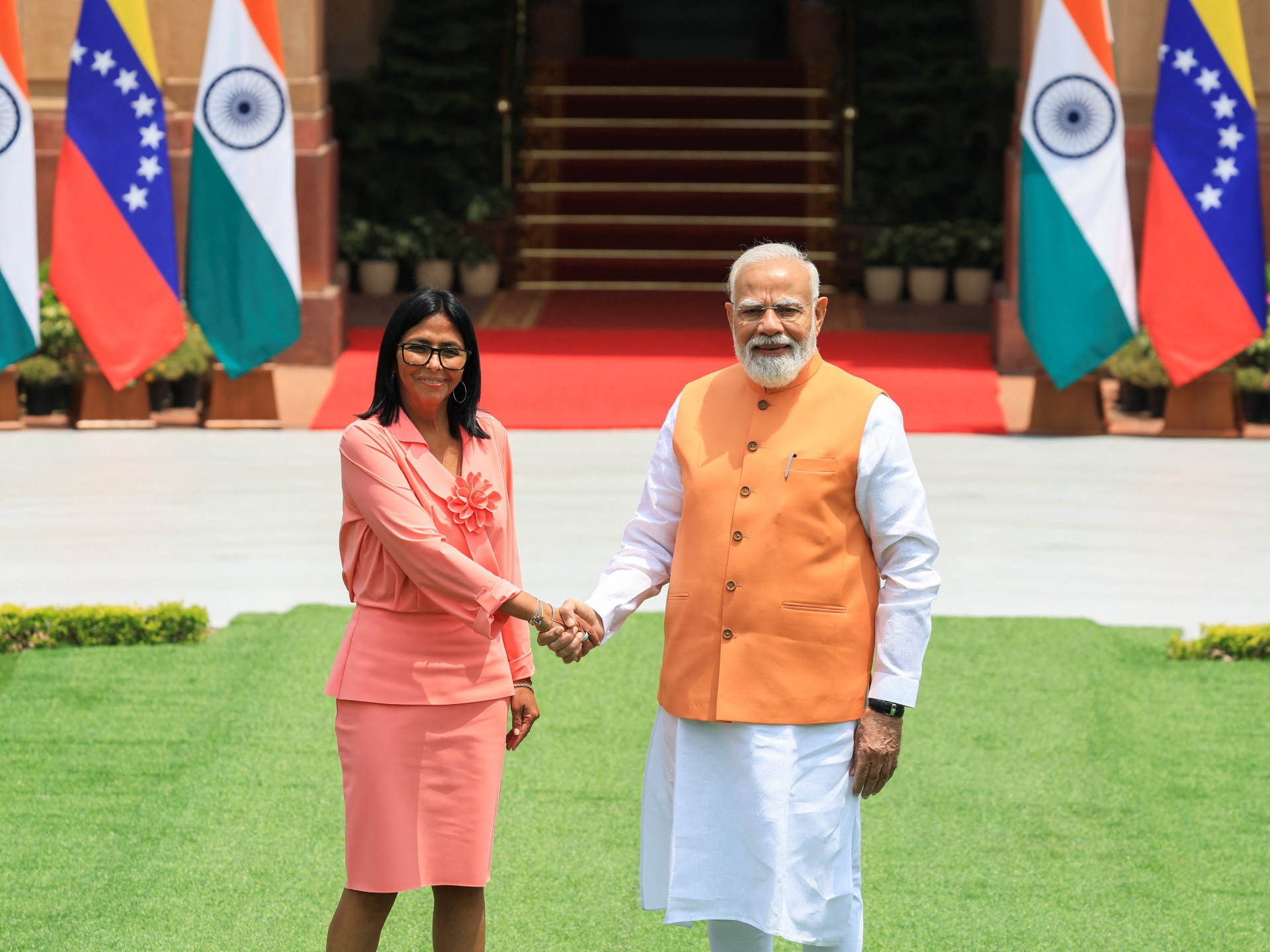 Venezuelan Acting President Delcy Rodriguezs spiritual mentor identified as Indian guru